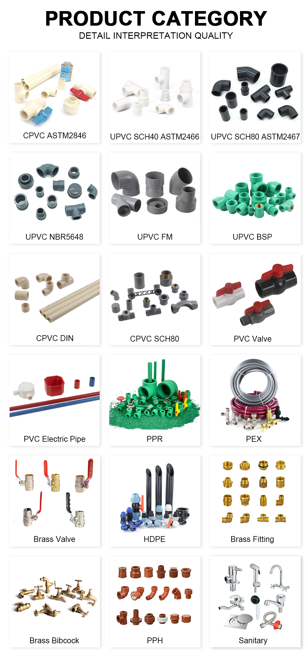 Ifan UPVC Elbow Socket PVC Pipe Fitting ASTM 2466 Pn25 UPVC Fitting
