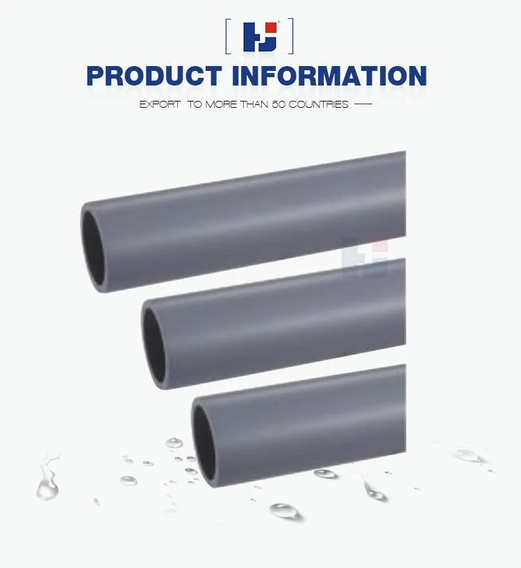 CPVC ASTM D2846 Water Supply Plumbing Tube Pipes (SCH 80)