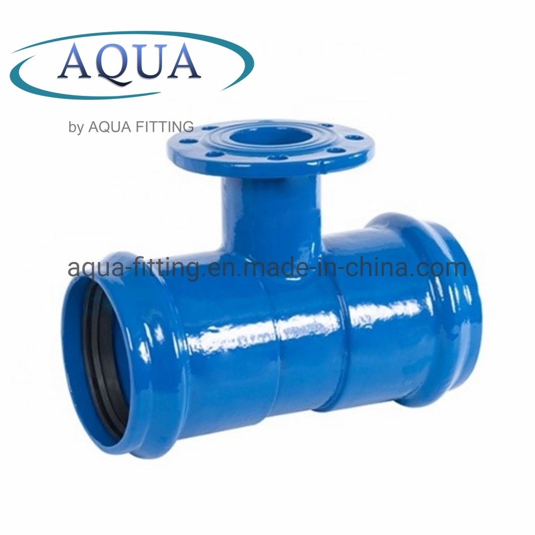 ISO2531 DN100 Ductile Cast Iron Socket Pipe Fitting Flange Sockets for UPVC Pipe