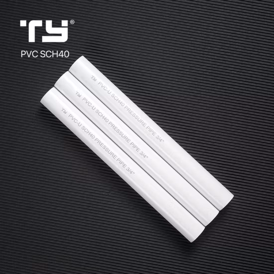 Tubo de plástico estándar ASTM D2466 (plástico PVC CPVC PPR)