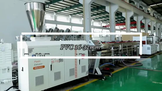 Línea de fabricación de extrusión de tuberías de CPVC/UPVC